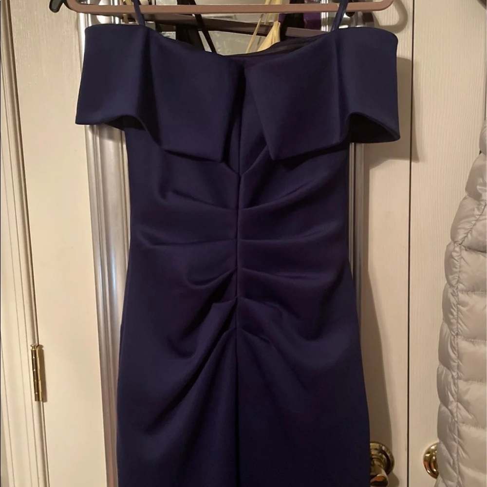 Beautiful blue prom dress